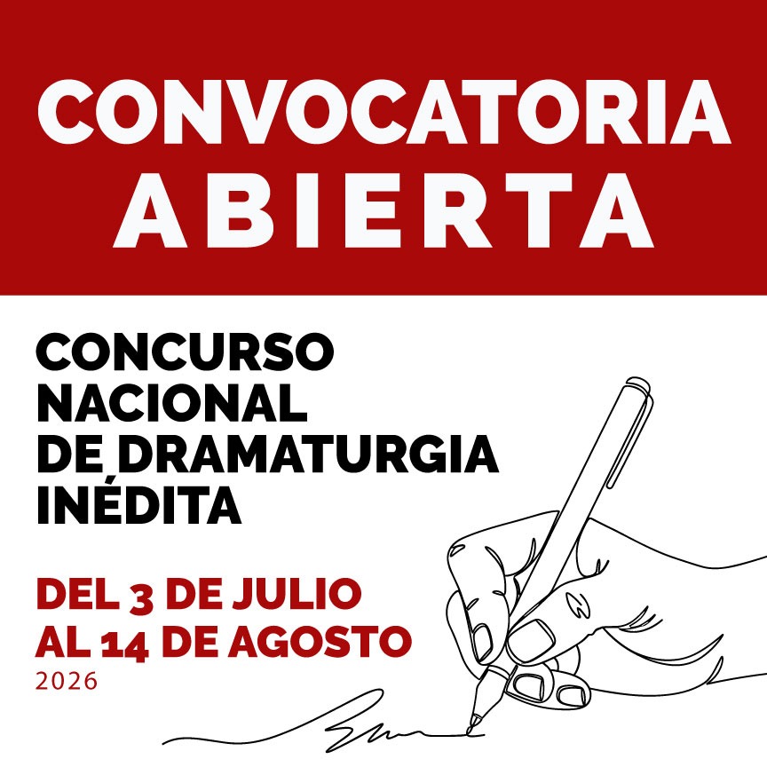 Bases del Concurso Público XXI Concurso Nacional de Dramaturgia Inédita 2026