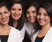 El Cuateto Vocal Yamí está integrado por tres hermanas y una sobrina