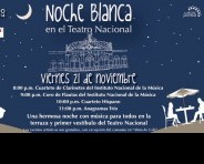 El Teatro Nacional de Costa Rica será parte de La Noche en Blanco este viernes 21 de noviembre