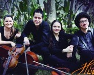 El Cuarteto Hispano está integrado por Eva Trigueros (Violín I), Grace Marín (Violín II), Naaman Muñoz (viola) y Rául Barreto (cello). 