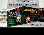 Agosto un mes excepcional en el Teatro Nacional de Costa Rica
