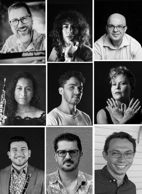 Música al Atardecer presenta Inédito Música costarricense para trío de maderas y electrónica.