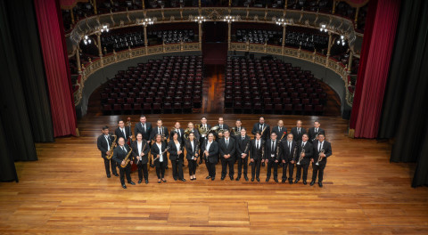 Celebración de compositores negros del jazz Marel Hidalgo Quartet Benemérita Banda Nacional de Cartago