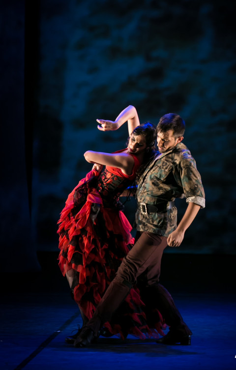 Carmen vr Carmen, Ballet flamenco
