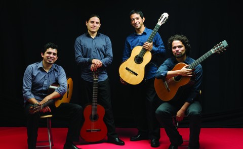 El Cuarteto de Guitarras de Costa Rica está conformado por músicos egresados de la Universidad de Costa Rica