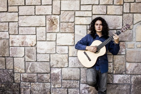 El guitarrista Óscar Jiménez.