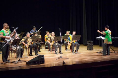 La Banda de Conciertos de Limón es dirigida por Josué Jiménez Camacho 