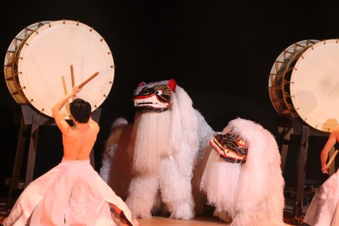 NIKO-ICHI-Tambores Japoneses y Baile del León de Okinawa