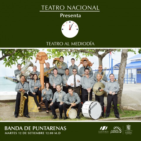 Teatro al Mediodía Banda de conciertos de Puntarenas