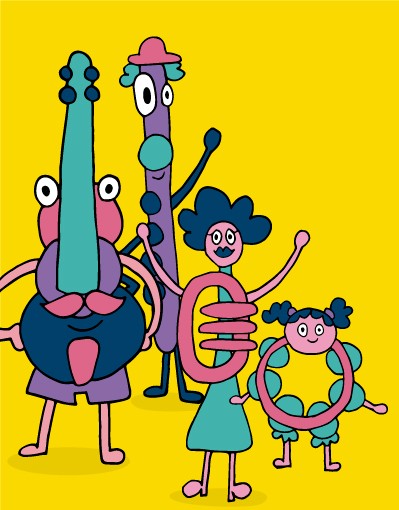 Conciertos de Tío Ale: Las familias de los instrumentos musicales