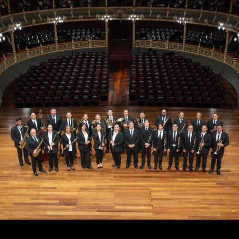 Celebración de compositores negros del jazz Marel Hidalgo Quartet Benemérita Banda Nacional de Cartago