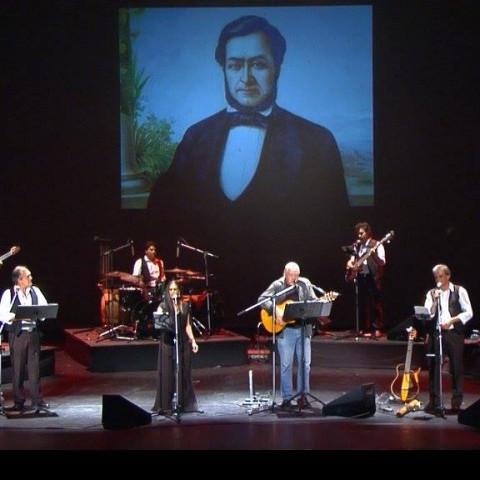 Cantata 1856 con Cantautor Dionisio Cabal y Grupo La Cruceta. Invitados especiales Amanda Quesada, Jorge Rodríguez, cantantes; Gustavo Rojas, actor.