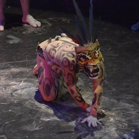 El Jaguar de la Ceniza Ritual Boruca . Grupo Non Cuanxa Boruca 