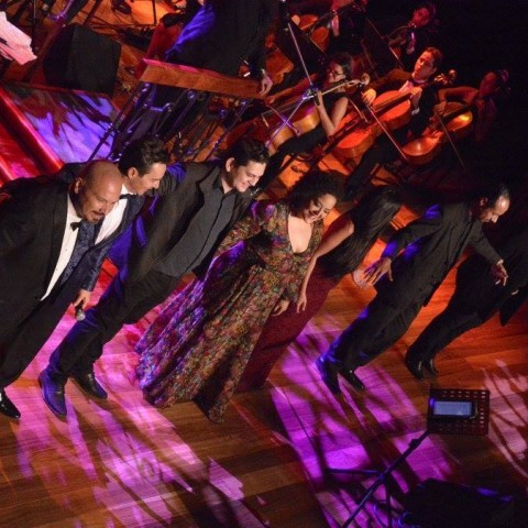 Función de Gala con la Orquesta Filarmónica de Costa Rica titulada Una velada de música trova. Director Marvin Araya 