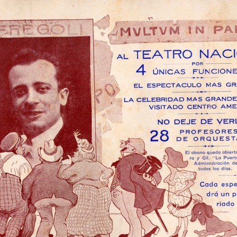 Afiche Leopoldo Fregoli